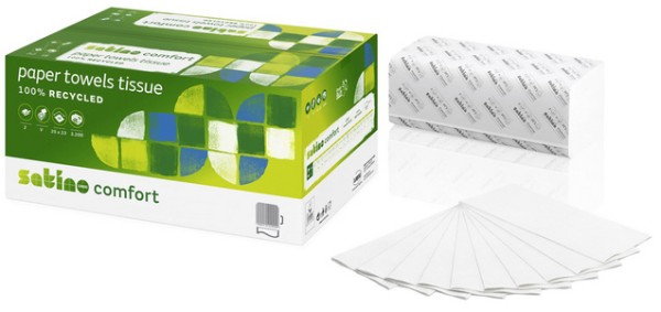 satino by wepa Handtuchpapier Comfort, 250 x 230 mm