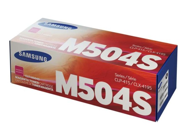 SAMSUNG CLT M504S Magenta Tonerpatrone CLT-M504S/ELS