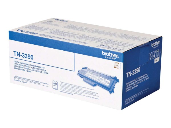 BROTHER TN3390 2er Pack Schwarz Tonerpatrone TN3390TWIN