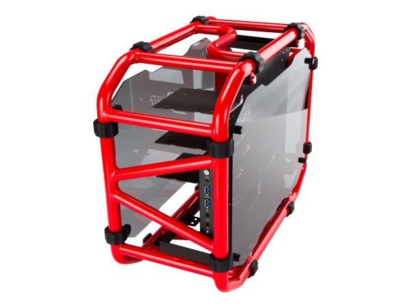 IN WIN D-Frame Mini Mini-ITX Gehäuse - rot D-FRAME MINI-RD