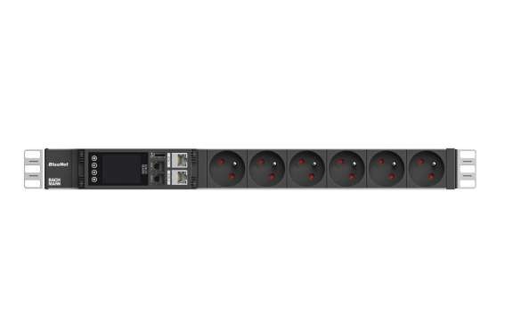 BACHMANN BN ESSENTIAL Metered 19" 6xUTE, L=2,0m CEE7/7 BM0024205