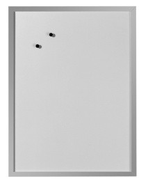 herlitz Magnettafel, (B)600 x (H)800 mm, aus Metall, weiß