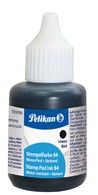 Pelikan Stempelfarbe 84, wasserfest, schwarz, 30 ml