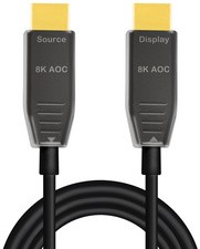 LogiLink HDMI AOC Hybrid Glasfaserkabel, 8K/60Hz, 10 m