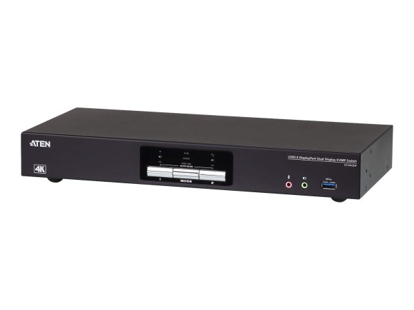 ATEN CS1942DP KVMP-Switch 2-fach, DisplayPort für 2 Displays 4K, USB 3.0, A CS1942DP