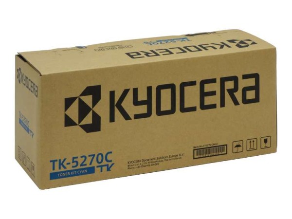 KYOCERA Toner Kyocera TK-5270C P6230/M6230/M6630 Serie Cyan 1T02TVCNL0
