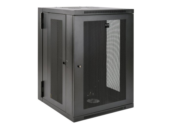 EATON EATON TRIPPLITE SmartRack 18U UPS-Depth Wall-Mount Half-Height Rack Enclosure Hinged Back