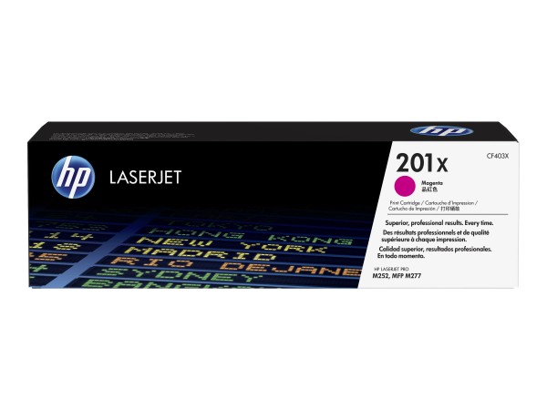 HP HP 201X Magenta LaserJet Tonerpatrone (CF403X)