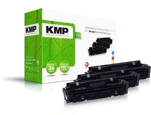 KMP Tonerkartusche ersetzt HP 410X (CF411X, CF413X, CF412X) 2538,3030