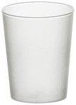 STARPAK Kunststoff-Schnapsglas, 4 cl, satiniert