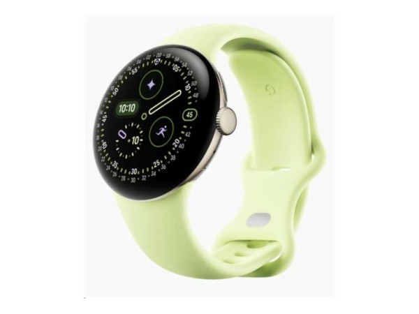 GOOGLE Pixel Watch 4 - 41 mm - Champagne Gold Aluminium Smartwatch GA06002-EU