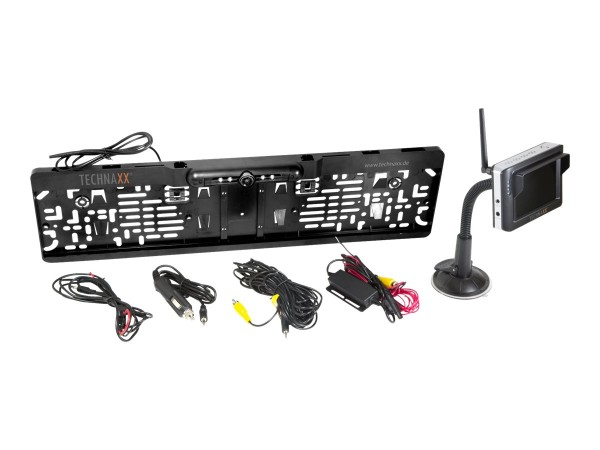 TECHNAXX TX-110 Funk-Rückfahrvideosystem Schwarz 4776