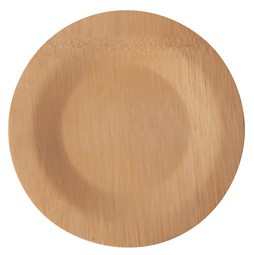 PAPSTAR Bambus-Teller "pure", ungeteilt, 280 mm, 10er