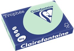 Clairalfa Multifunktionspapier Trophée, A3, 80g/qm, hellgrün