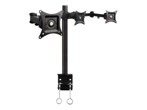 TECHLY Schreibtischhalterung fuer 3 LCD TV LED 13-24Zoll 33,02cm-60,96cm mi ICA-LCD-482-T