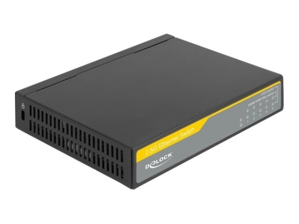 DELOCK 2,5Gigabit Ethernet Switch 5 Port 87781