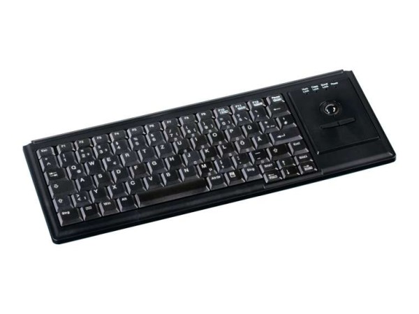CONTOUR ACTIVE KEY Industry 4.0 Compact Ultraflat Trackball Keyboard USB Bl AK-4400-TU-B/GE