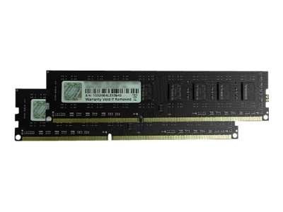 DDR3 16GB Kit (2x8GB) PC3-12800U CL11 G.Skill DIMM F3-1600C11D-16GNT
