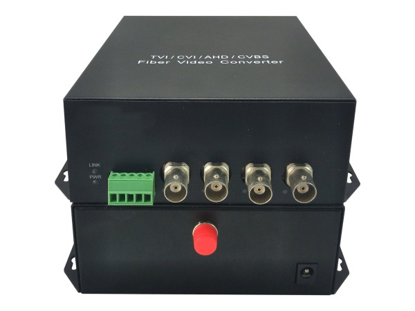 LEVEL ONE LEVELONE AVF-1401 4-Channel BNC over Fiber Optic Extender Kit 20k AVF-1401
