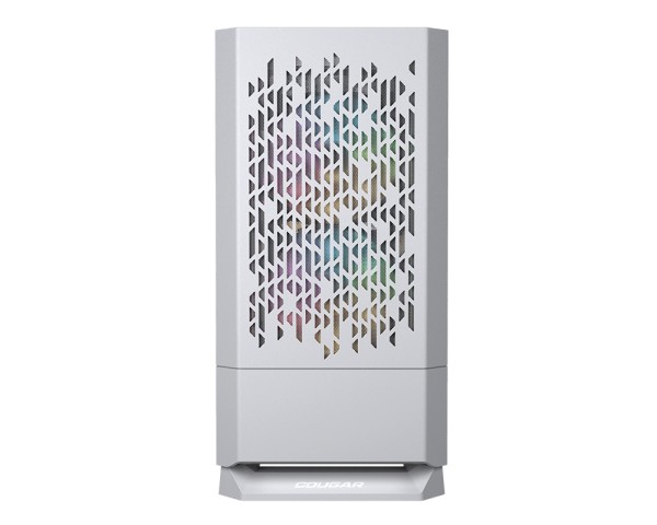 COUGAR GAMING MG140 Air RGB - Mini Tower - PC - Weiß - micro ATX - Mini-ITX CGR-5JM8W-AIR-RGB