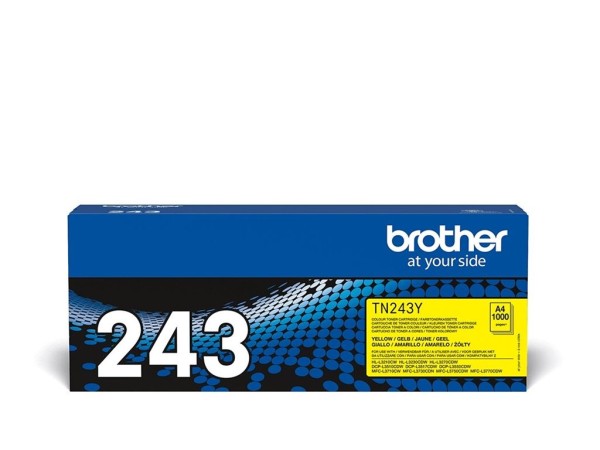 BROTHER BROTHER Toner Gelb (ca. 1.000 Seiten gemäß ISO/IEC19798)