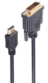 shiverpeaks BASIC-S HDMI - DVI-D 24+1 Kabel, Länge: 2,0 m