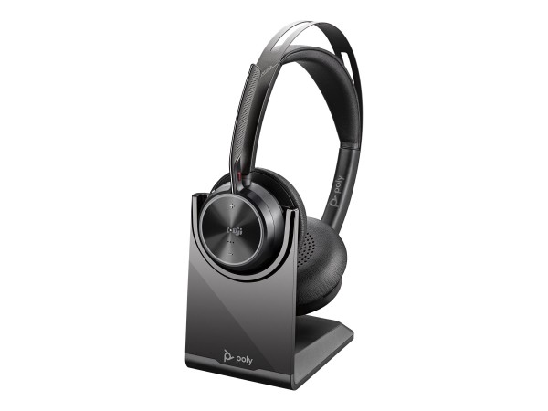 POLY Headset Plantronics Voy. Focus 2 UC-M Bin. BT +St.