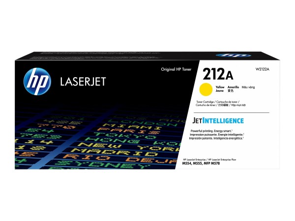 HP 212A - Gelb - original - LaserJet - Tonerpatrone (W2122A) - für Color La W2122A