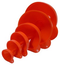 IWH Trichter-Set, 6-teilig, orange