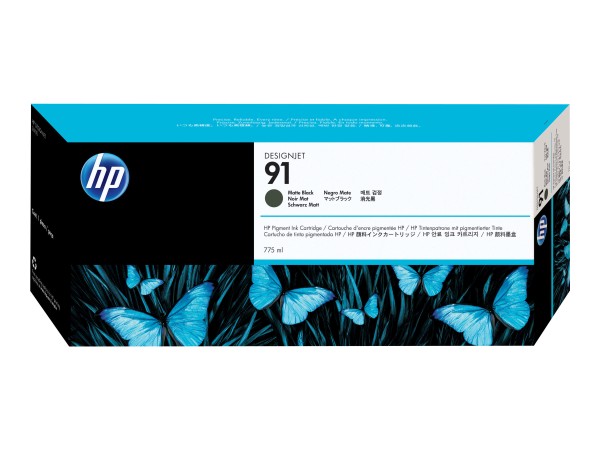 HP HP 91 mattschwarz Tintenpatrone