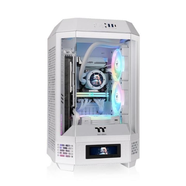 THERMALTAKE Geh The Tower 250 Mini Tower "Snow" White retail CA-1Z9-00S6WN-00