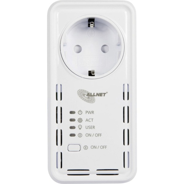 ALLNET MSR IO Zentrale Schaltsteckdose inkl. WLAN"ALL3073V3WLAN" für IP Geb ALL3073V3WLAN
