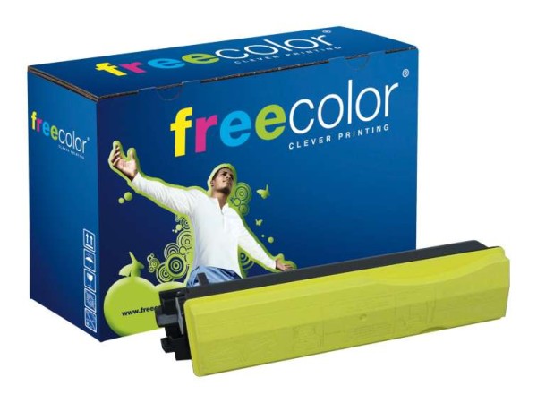 FREECOLOR Gelb Tonerpatrone TK560Y-FRC