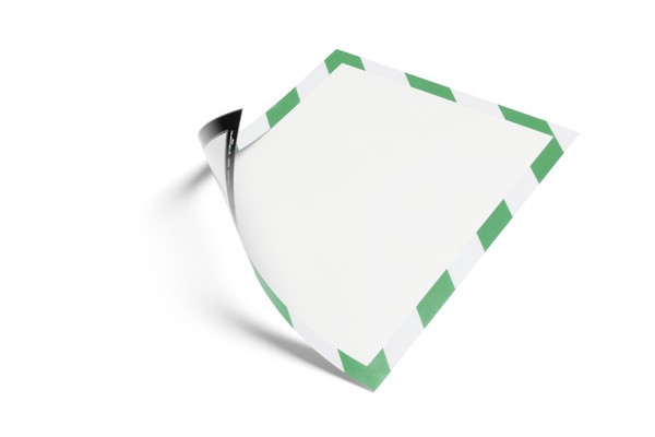 DURABLE Magnet-Rahmen SECURITY, DIN A4, grün / weiß