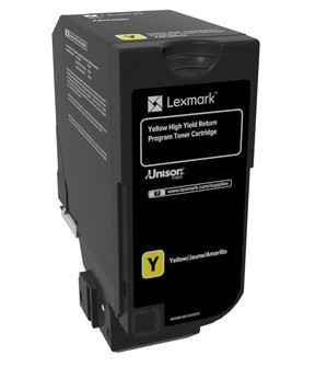 Lexmark Hohe Ergiebigkeit - Tonereinheit Refill - Yellow - 10.000 Seiten