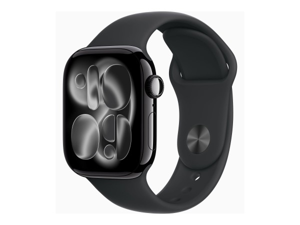 APPLE APPLE Watch S11 Aluminium 42mm Diamantschwarz (Sportarmband schwarz) M/L