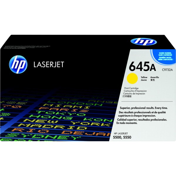 HP TONER CARTRIDGE C9732A YELLOW