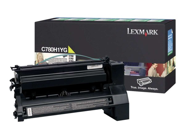 LEXMARK Gelb Tonerpatrone LCCP, LRP C780H1YG