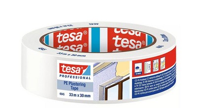 tesa Putzband 4845, glatt, 50 mm x 33 m, weiß