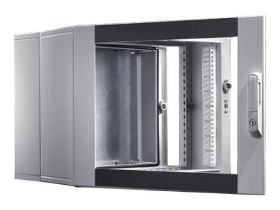 RITTAL RITTAL EL Wandgehaeuse 3-teilig BHT 600x345x373 mm 6 HE mit Montageplatte und Profilschienen Festein