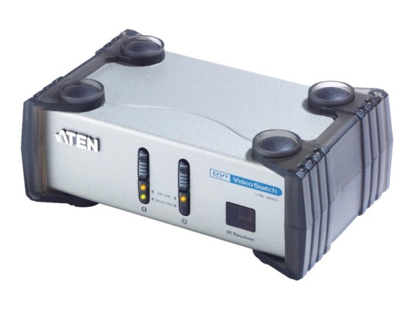 ATEN Video Switch, 1 DVI MON > 4PC VS261