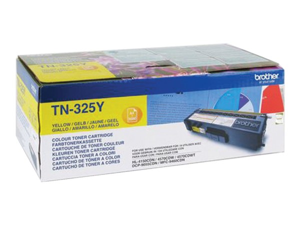 BROTHER TN325Y Gelb Tonerpatrone TN325Y