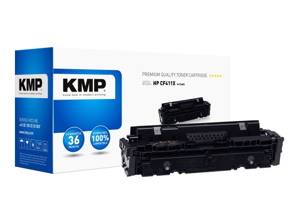KMP KMP Tonerkartusche ersetzt HP 410X (CF411X)