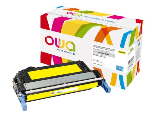 OWA Jumbo Yield Gelb wiederaufbereitet Tonerpatrone K15528OW