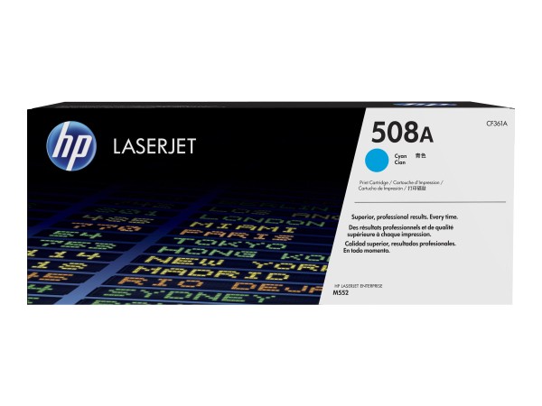 HP HP 508A Cyan LaserJet Tonerpatrone (CF361A)