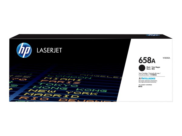 HP HP 658A Black LaserJet Toner Cartridge