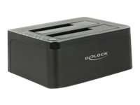 DELOCK Geh Wechsel. DELOCK Dockingstation Dual 2,5"/3,5" SATA => USB3.0 mit 62661