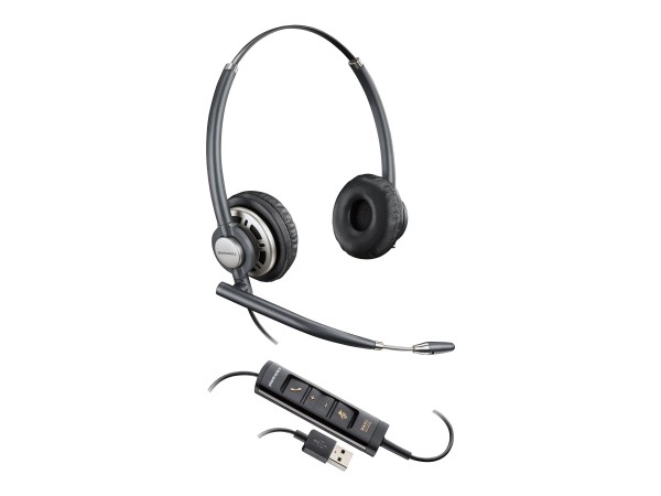 HP HP Poly EncorePro HW725 USB headset wired officecall center 78 g headphones black (783M6AA)