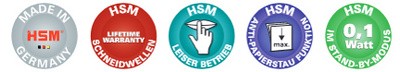 HSM Auto-Feed Aktenvernichter SECURIO AF500, 4,5 x 30 mm