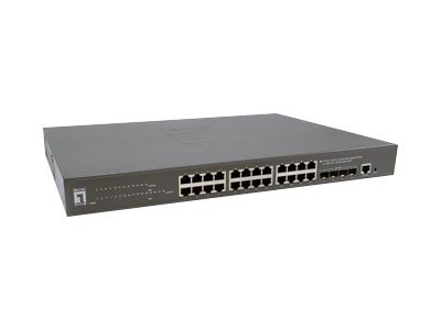 LEVELONE LEVEL ONE Switch 28x GE GTP-2871      4xGSFP     400W 24xPoE